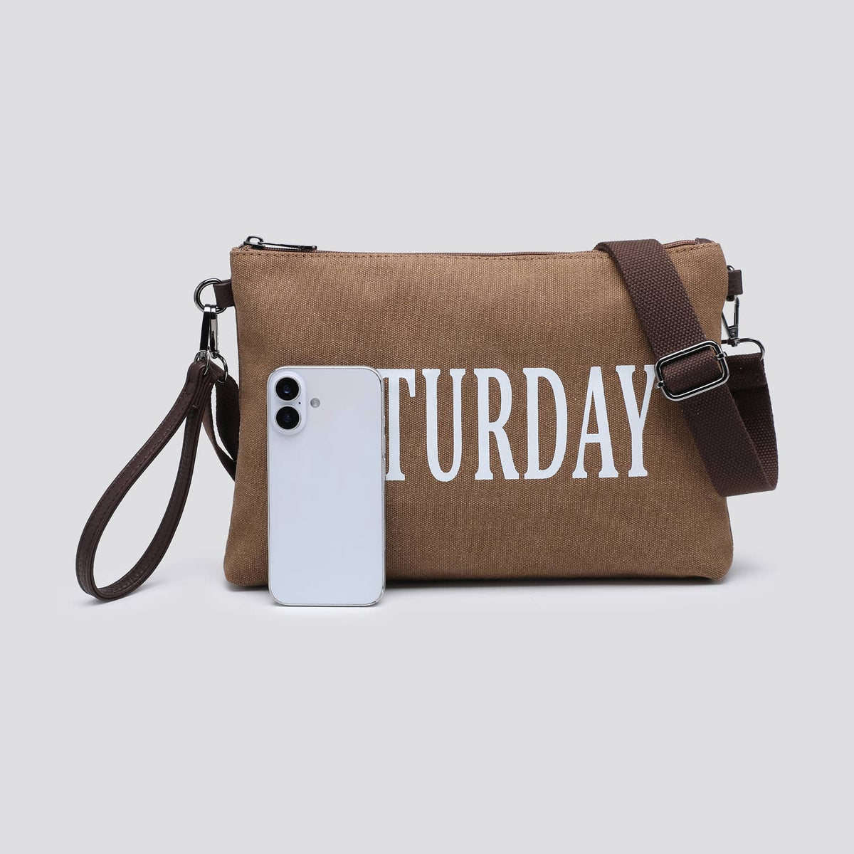 Saturday Canvas Crosbody Bag