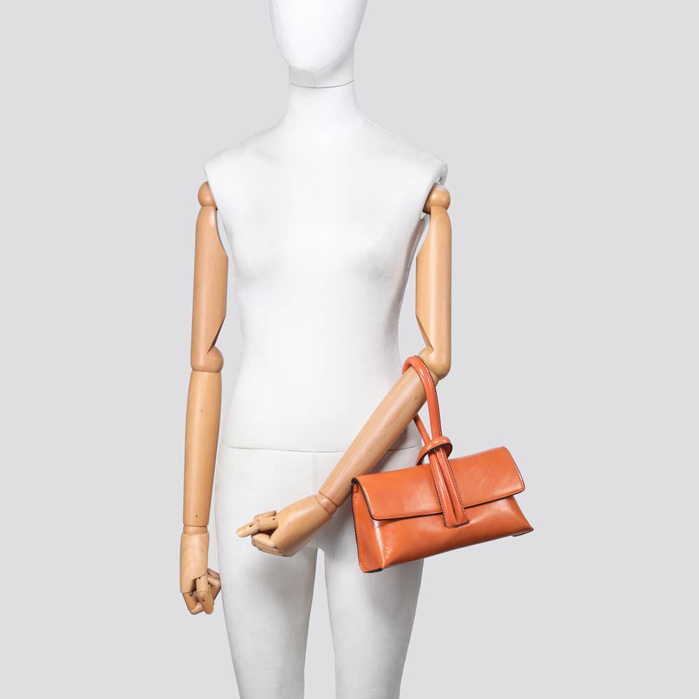 Vegan Leather Knot Handbags