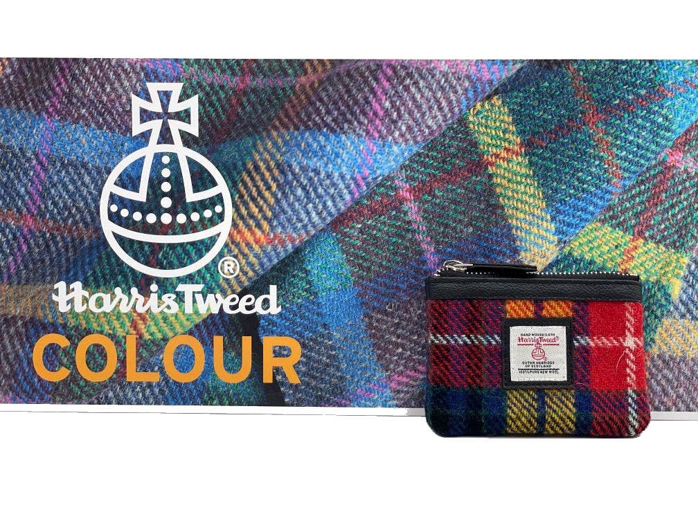 Harris Tweed Coin Purse Saffron