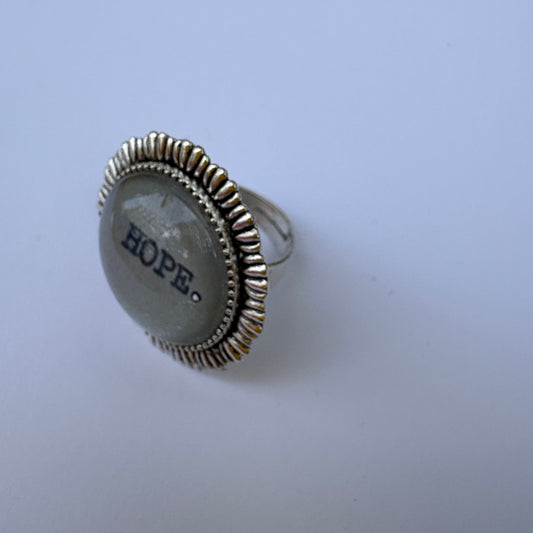Hope Bronze Ring
