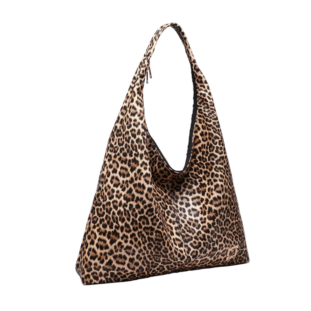 Leopard Print Slouch Bag