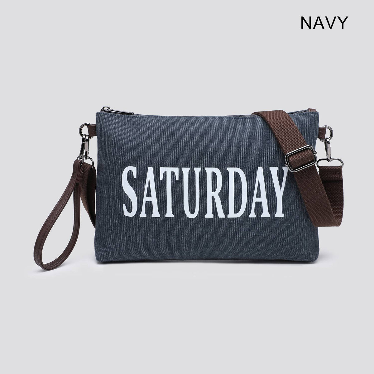 Saturday Canvas Crosbody Bag