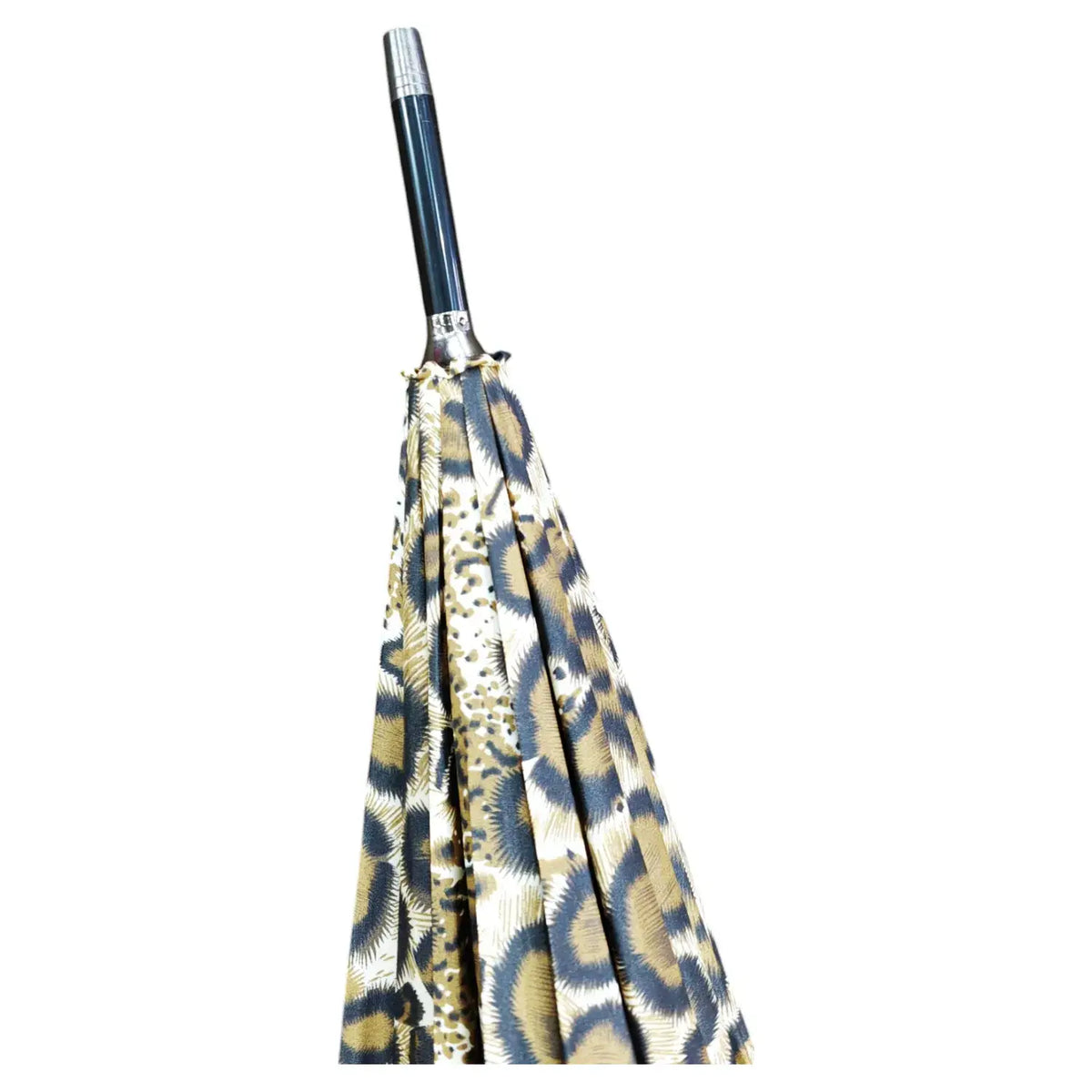 Large Leopard Print Long Stick Umbrella