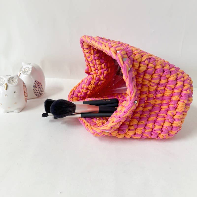 Chunky Knit Bubble Cloud Clutch Bag
