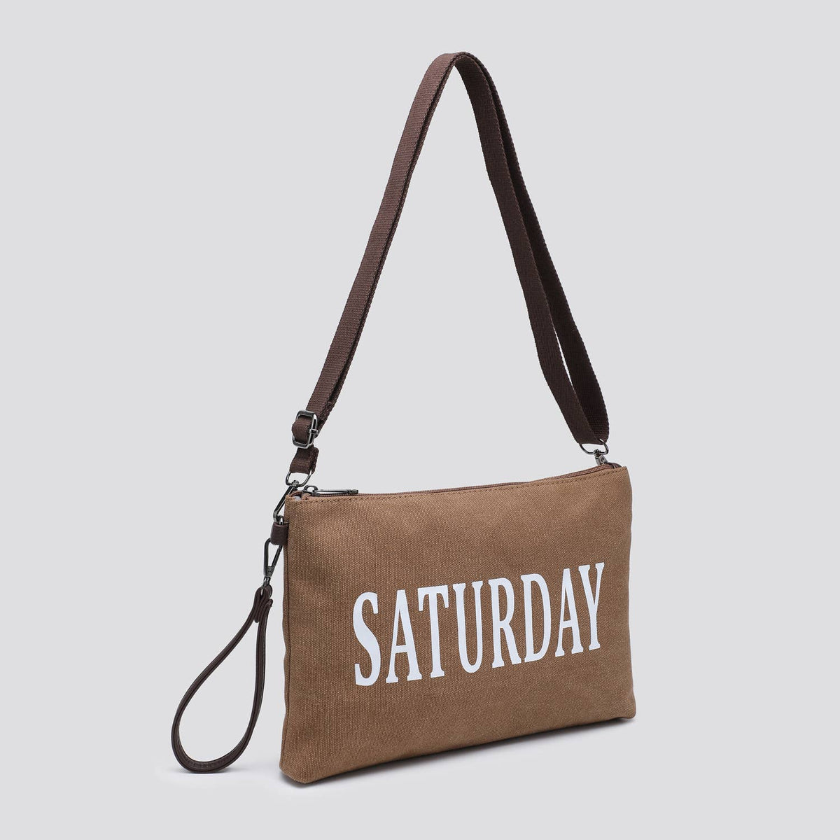 Saturday Canvas Crosbody Bag