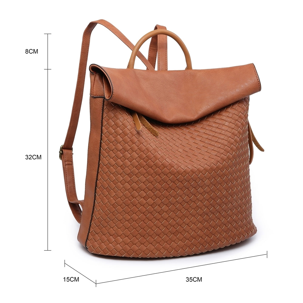 Large Woven Backpack