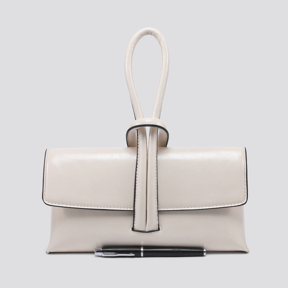 Vegan Leather Knot Handbags