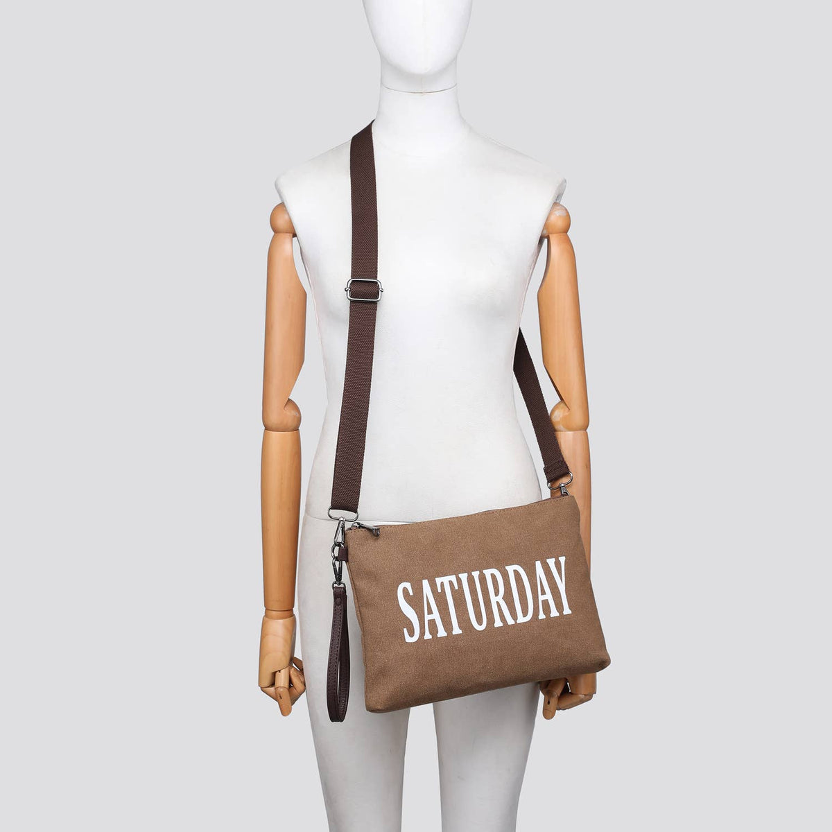 Saturday Canvas Crosbody Bag