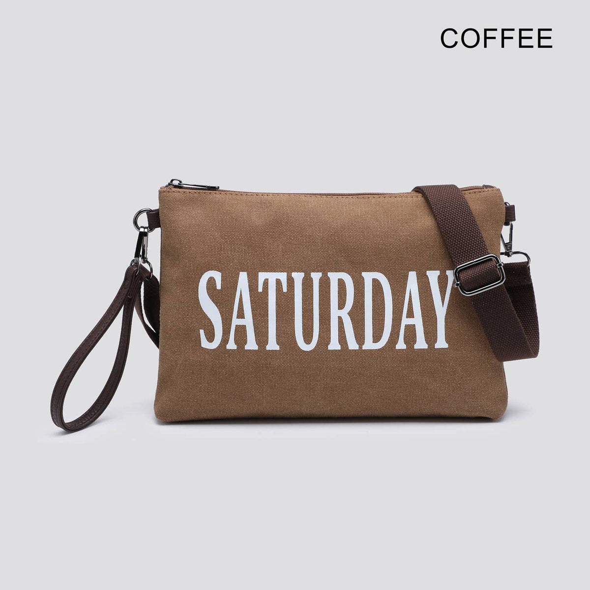 Saturday Canvas Crosbody Bag