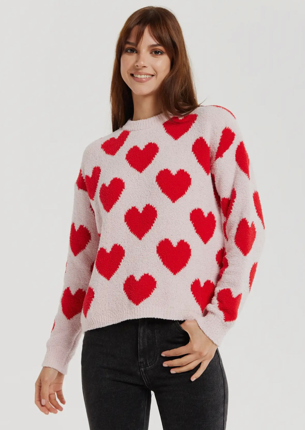 Love Hearts Spring Jumper