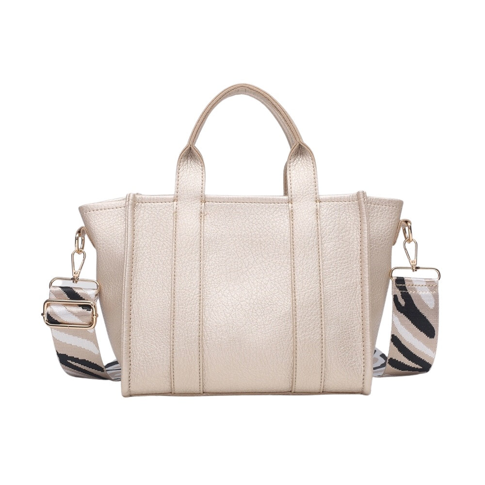 Silver Soft Tote Bag