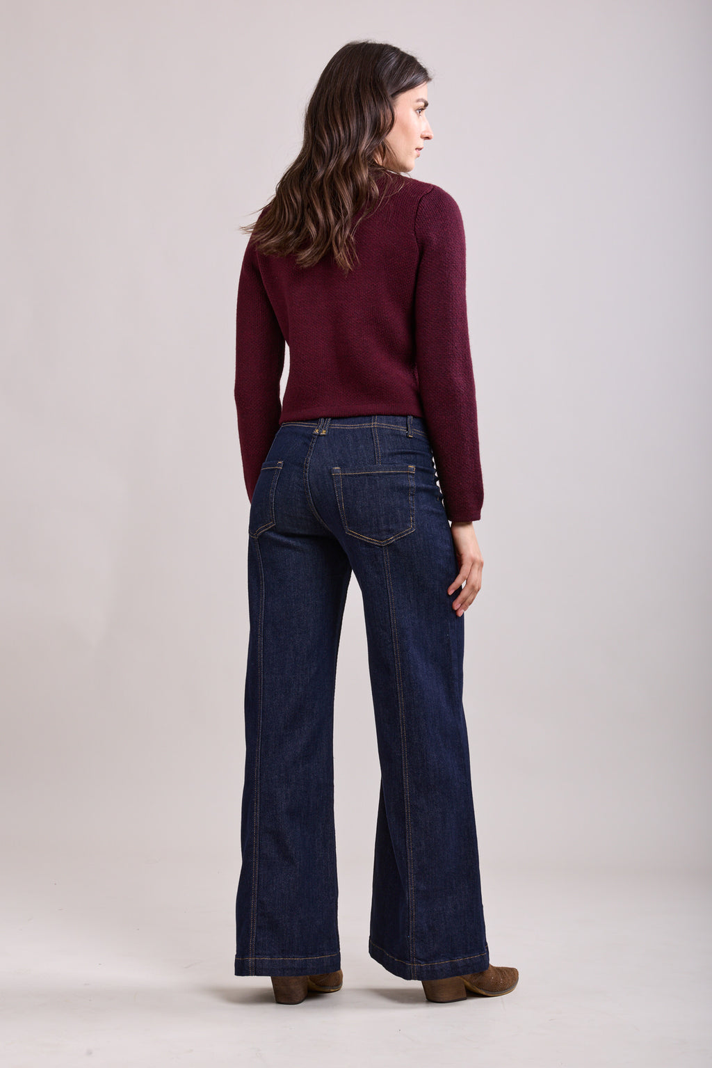 PRE-ORDER Toxik jeans - dark denim flare