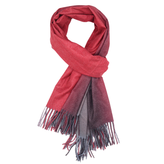 Tie Dye Red Ombre Scarf