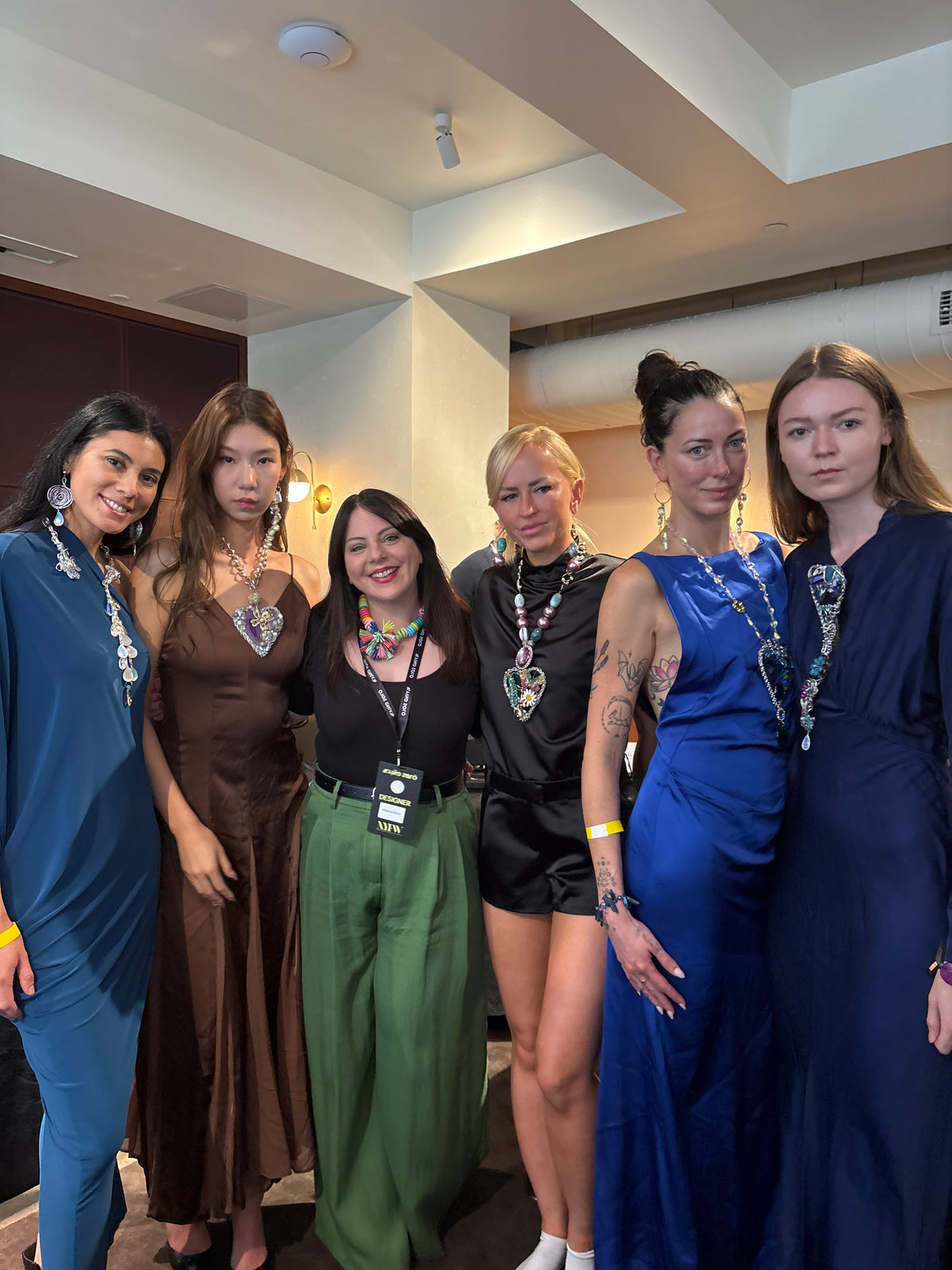 Melanie Bond designer Irish jewellery at New York Fashion Week