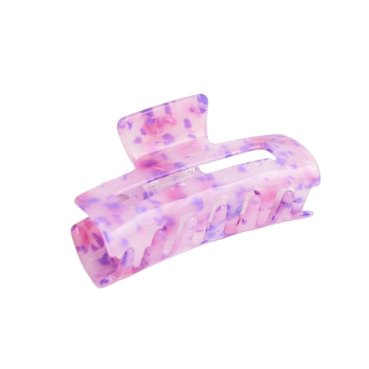Purple claw clip