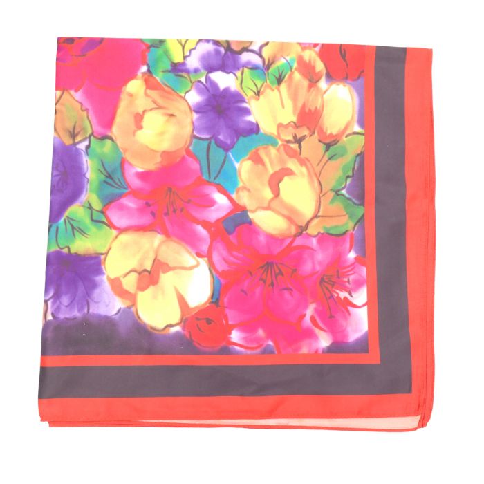 Roses Satin Scarf