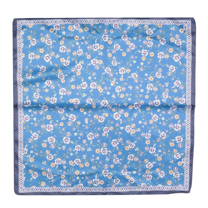 Little Flowers Small Satin Scarf