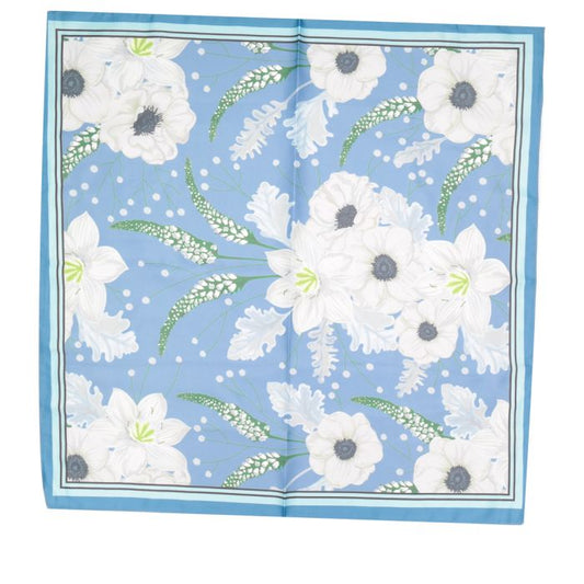 Flowers and Petals Small Satin Scarf