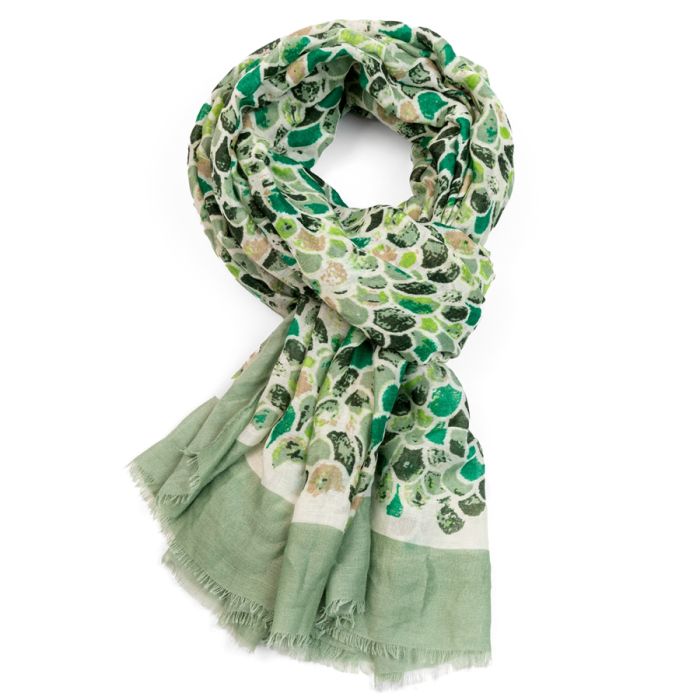 Mermaid Scale Scarf Mint