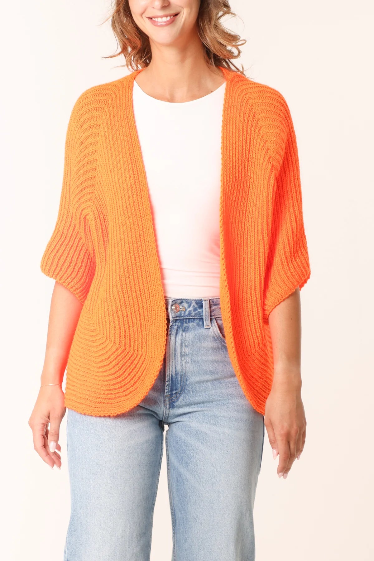 Knitted Kimono Jacket