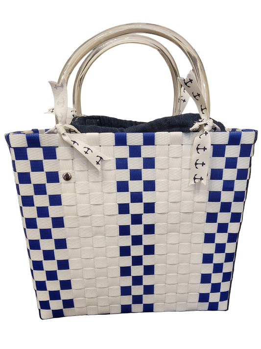 Woven Basket Handbag
