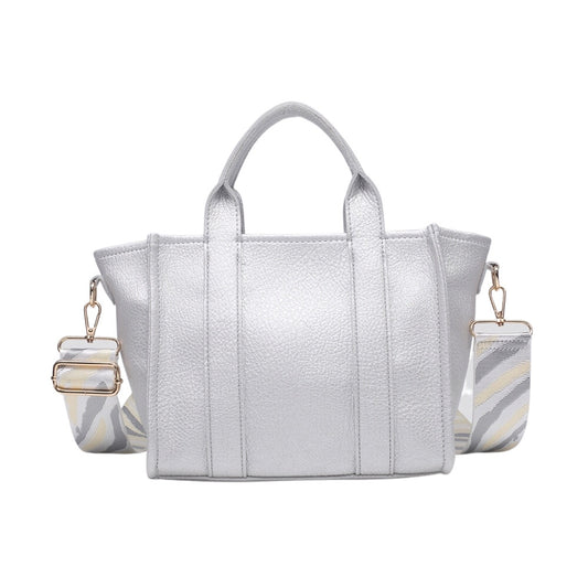 Silver Soft Tote Bag