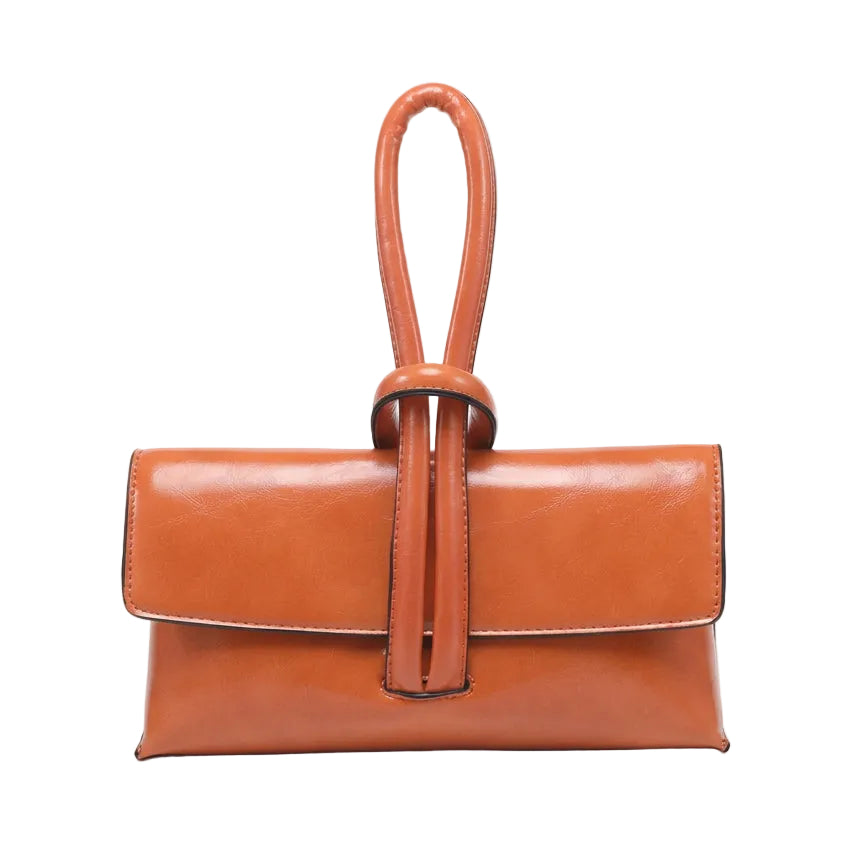 Vegan Leather Knot Handbags