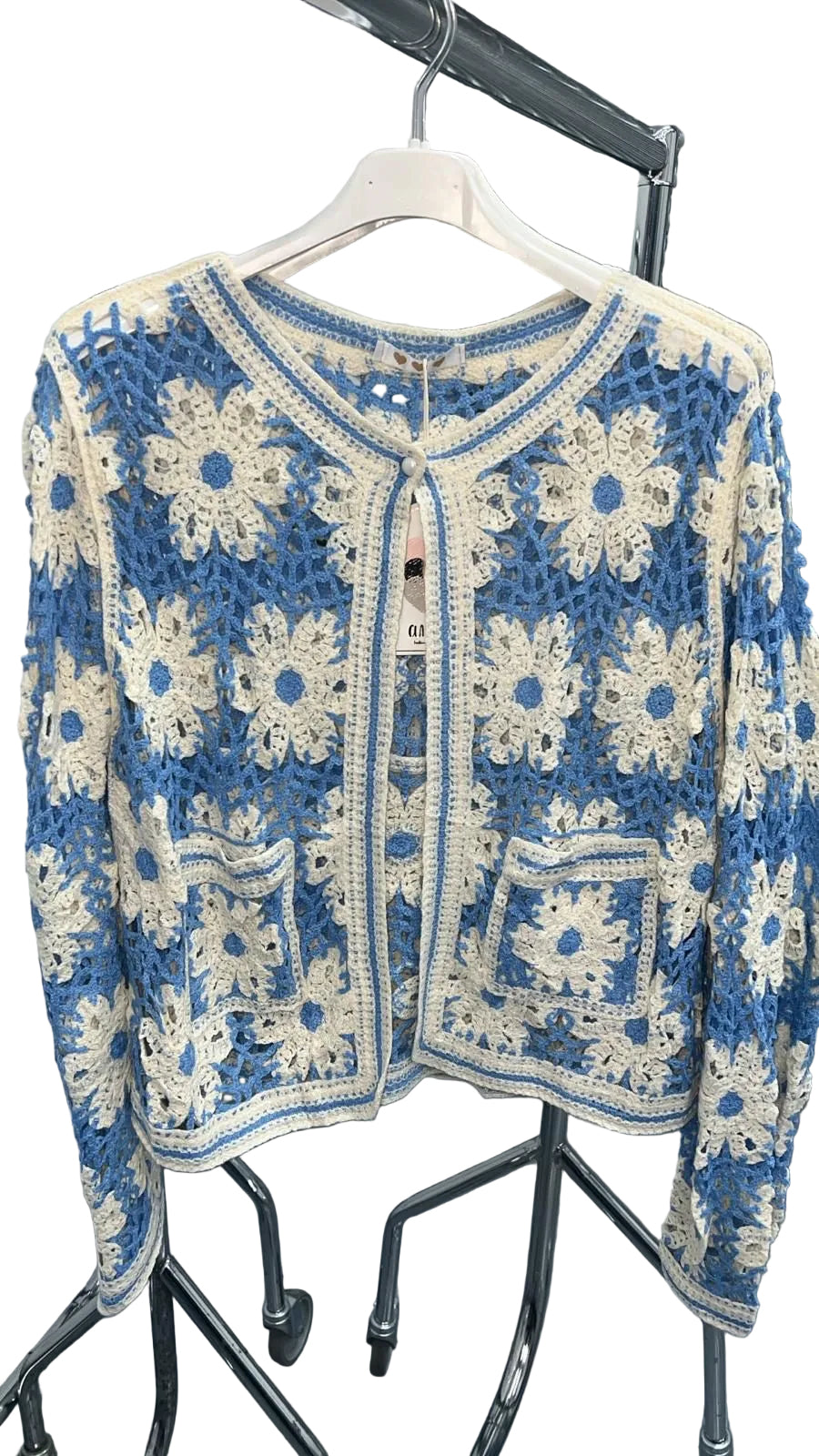 Crochet Daisy Cardigan