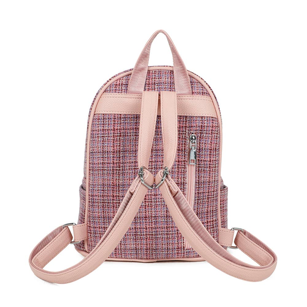 Harris Tweed Buchanan Tartan Ladies Backpack