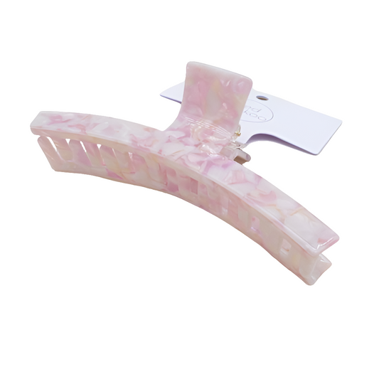 Red Cuckoo Pink Shimmer Claw Clip