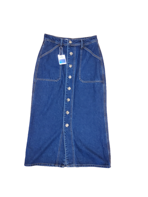 Dark Denim Skirt