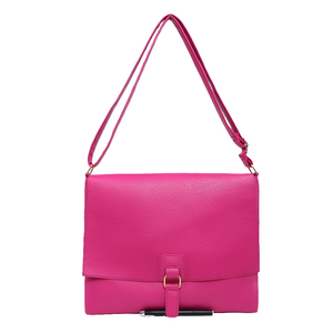 Soft crossbody spring satchel