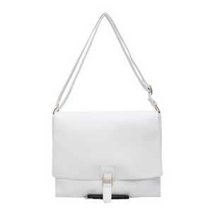 Soft crossbody spring satchel