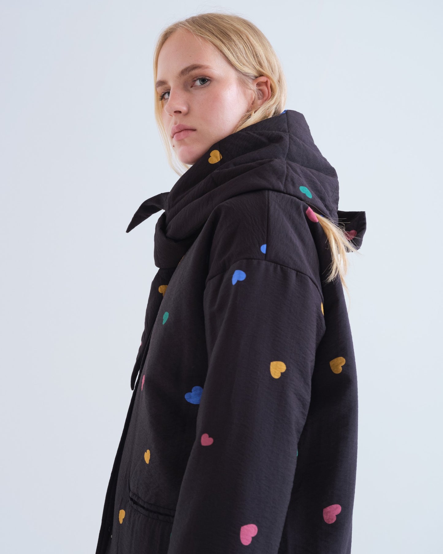 Pre-order* Compañía Fantástica: Heart pattern coat