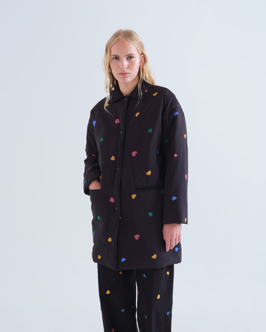 Pre-order* Compañía Fantástica: Heart pattern coat