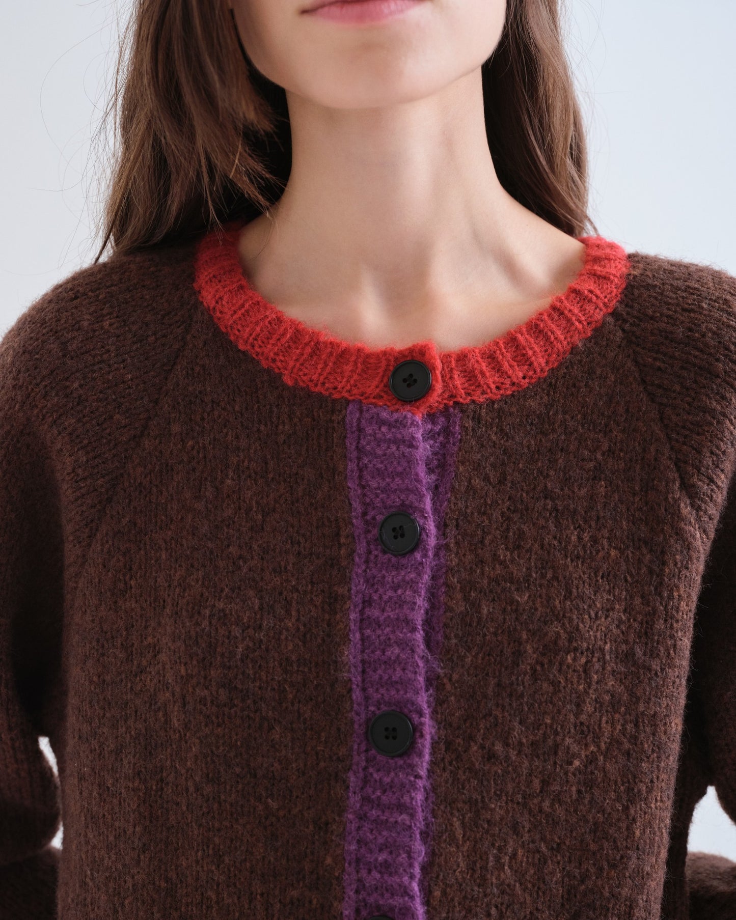 Pre-order* Compañía Fantástica: Brown cardigan