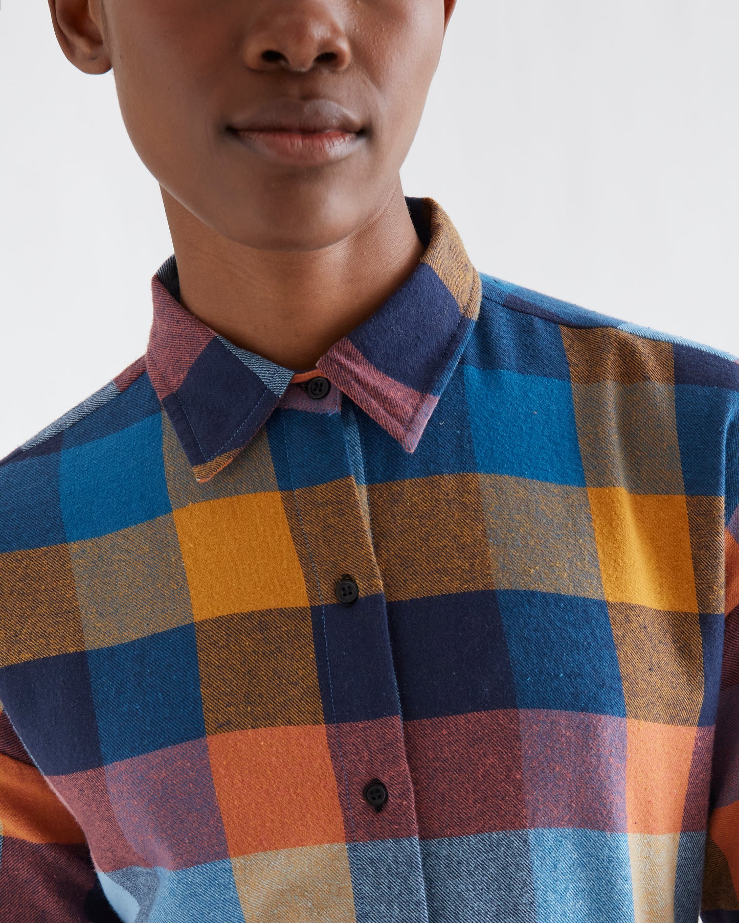 Pre-order* Compañía Fantástica: Multi-coloured plaid shirt