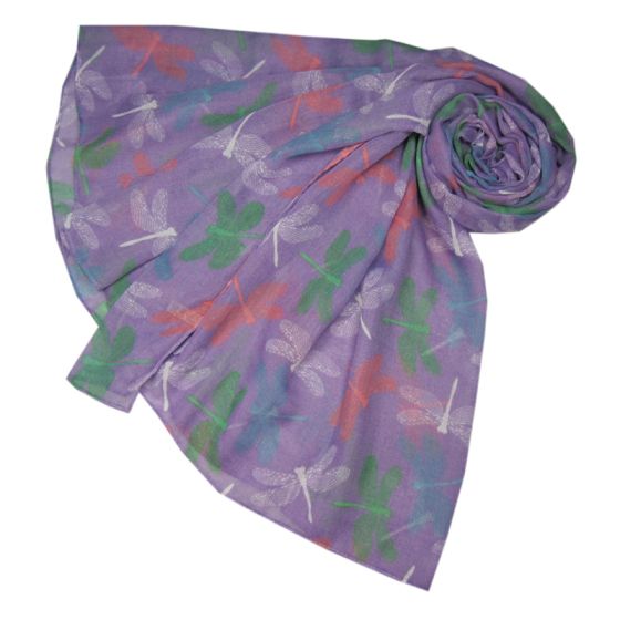 Dragonfly Print Scarf