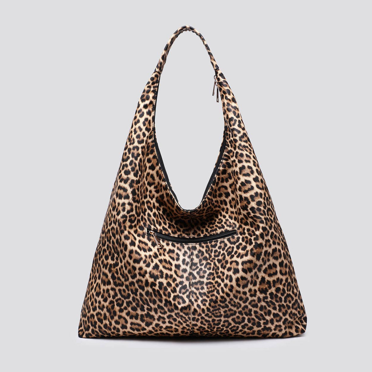 Leopard Print Slouch Bag
