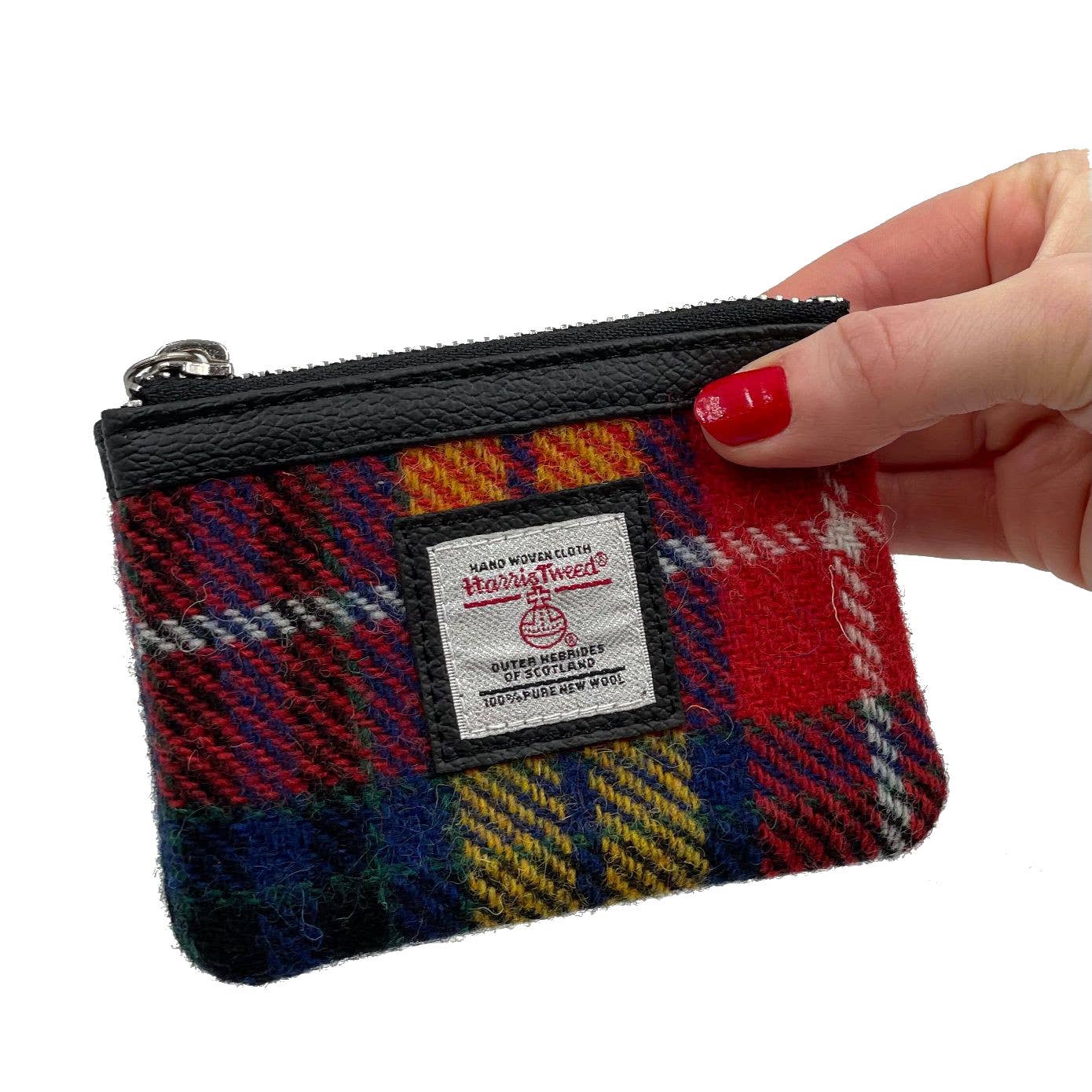 Harris Tweed Coin Purse Saffron