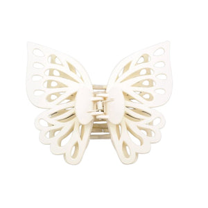Red Cuckoo Butterfly Hair Claw Clip