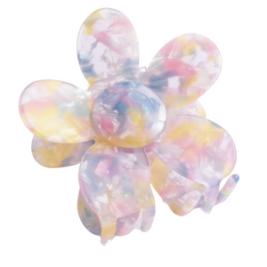 Pastel Flower Claw Clip