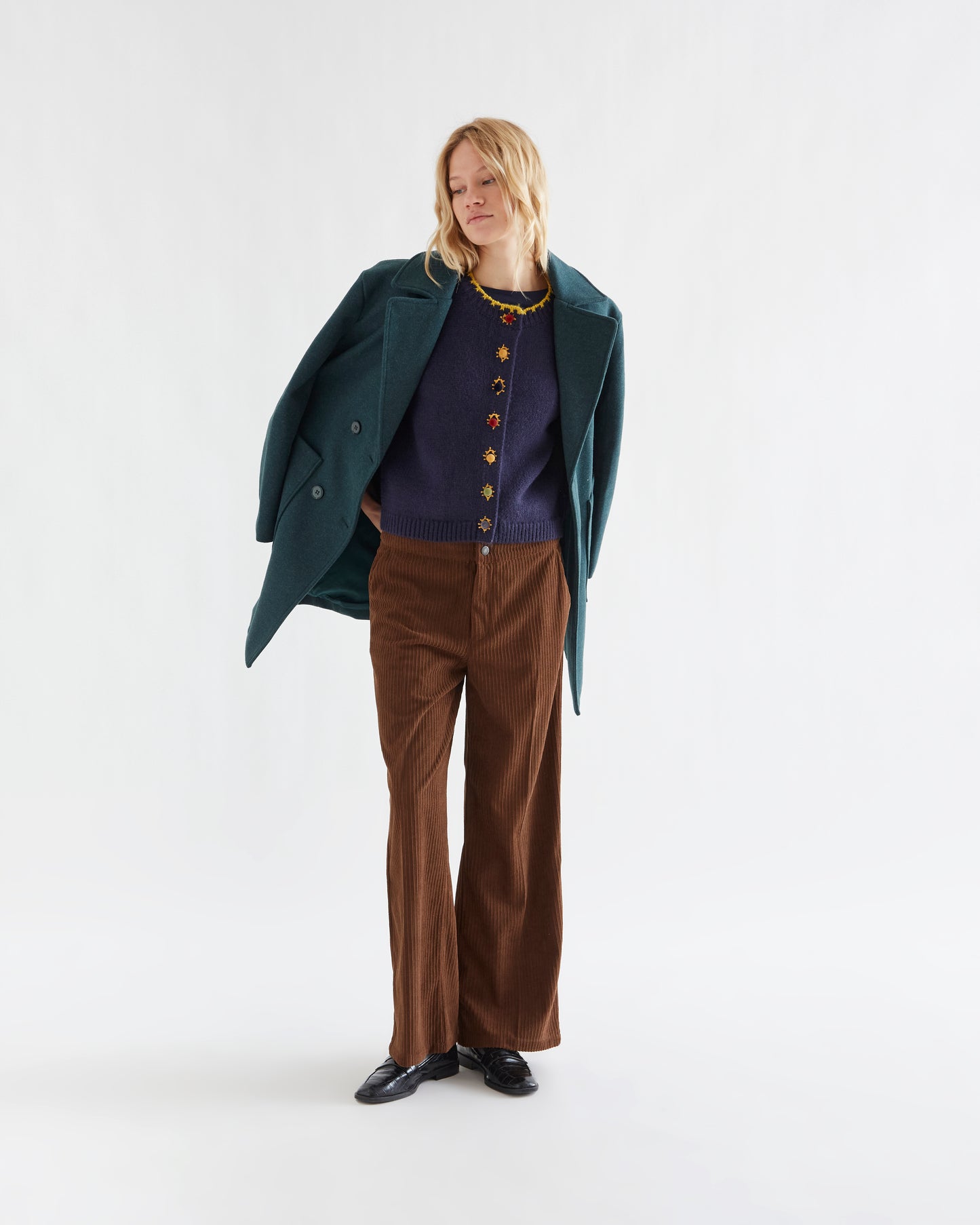 Pre-order* Compañía Fantástica Navy Cardigan