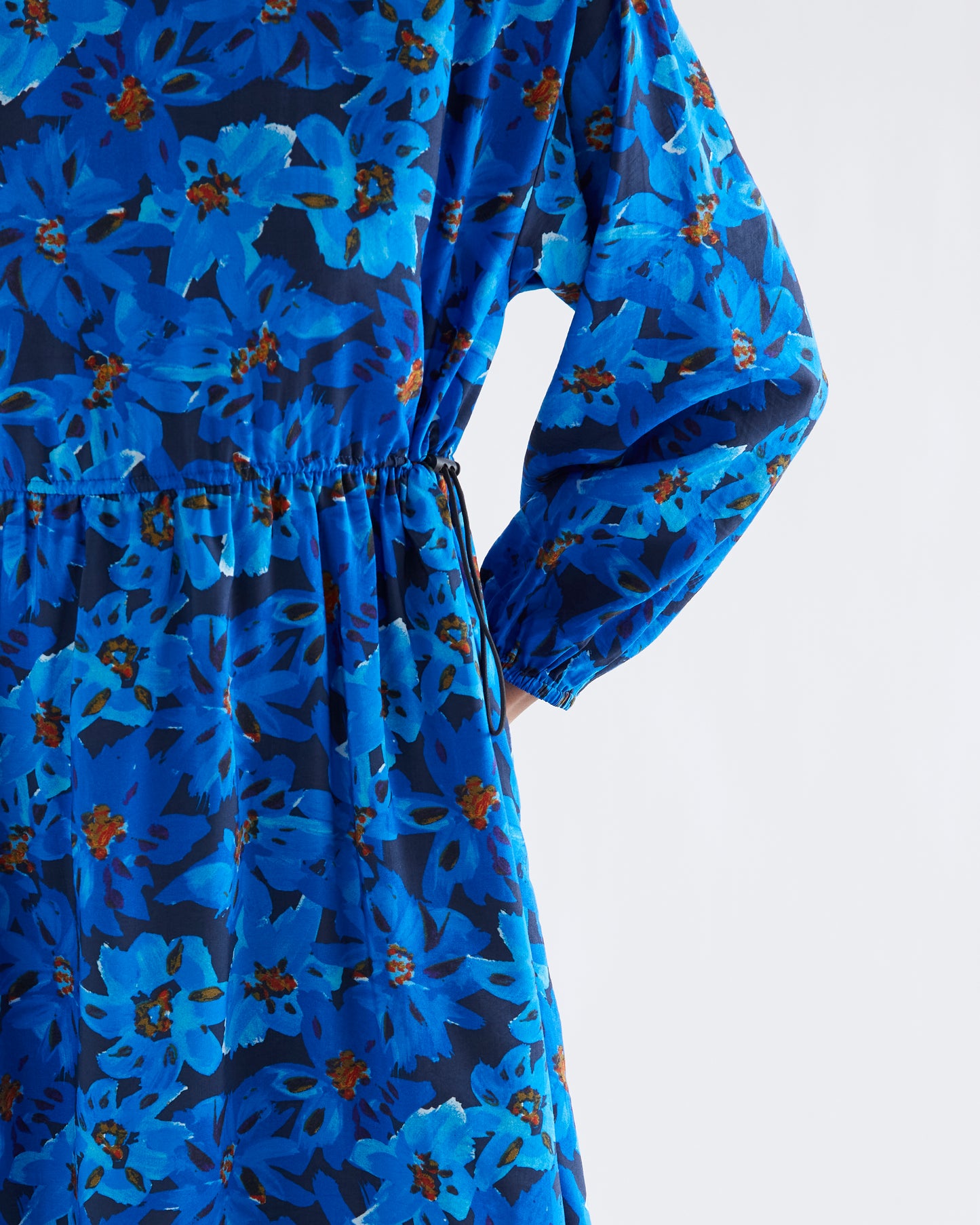 Pre-order* Compañía Fantástica: Blue floral dress