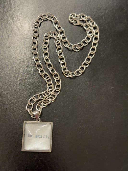 Be Still Chunky Chain Necklace