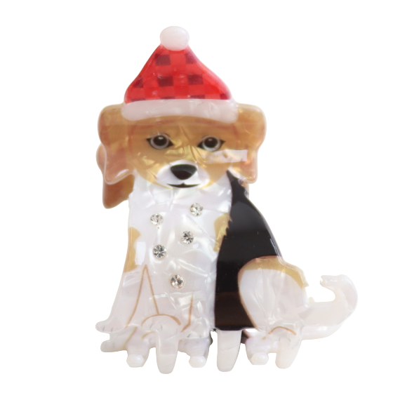 Festive Dog Claw Clip