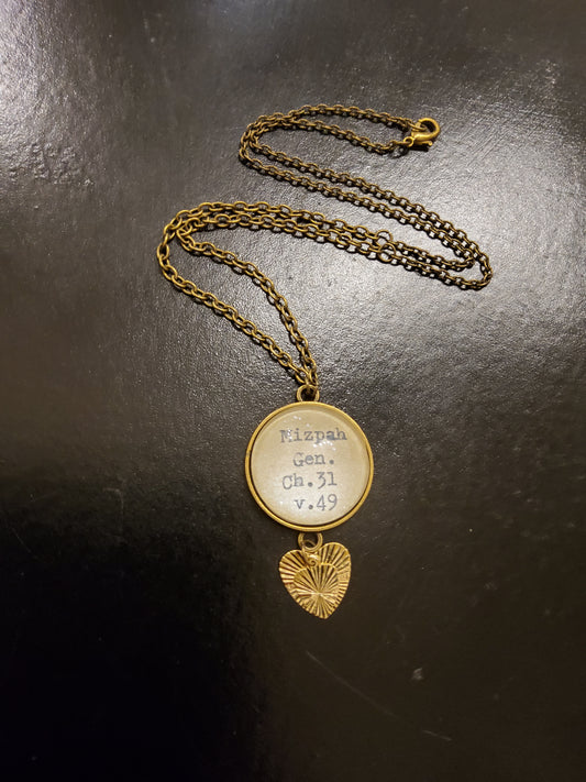 Mizpah Necklace