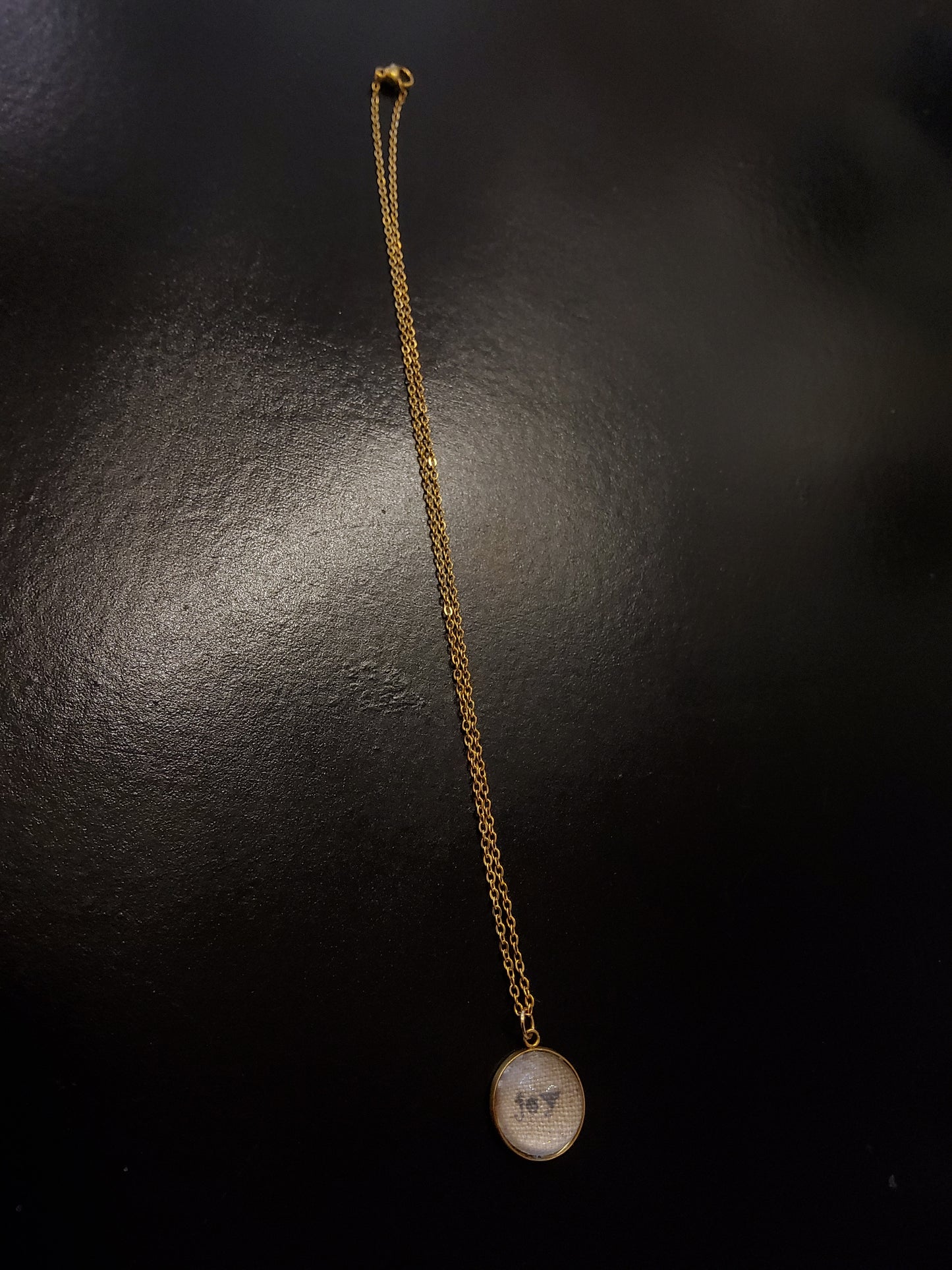 Linen 'Joy' Necklace