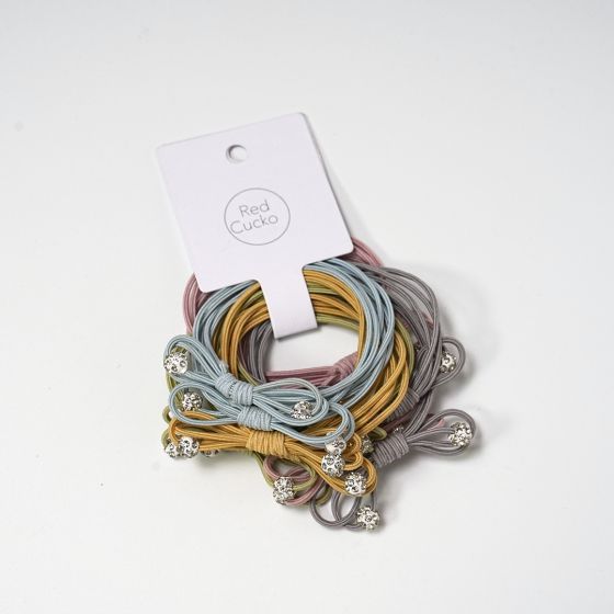 Pack of 10 Elastic Hair Ties