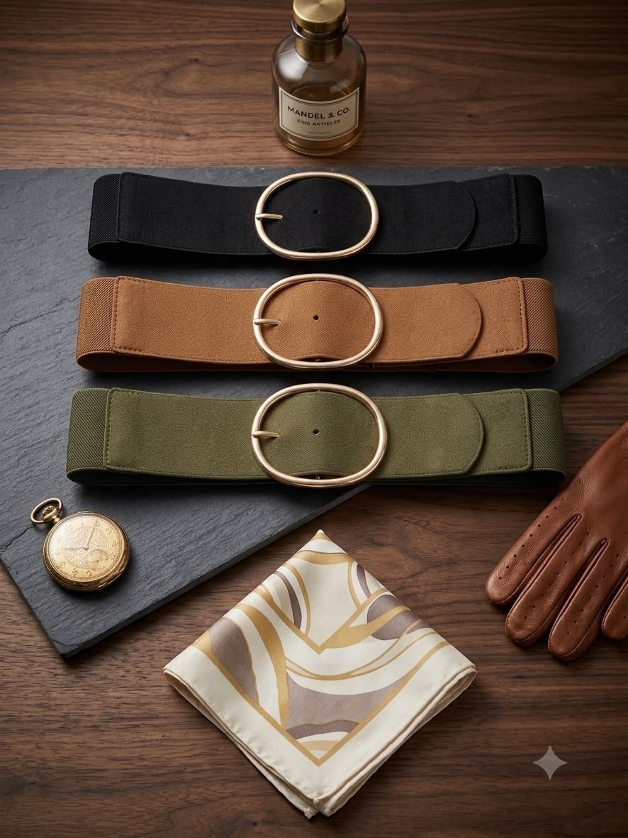 Chunky Suedette Belt